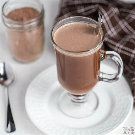 Homemade Dairy Free Hot Cocoa Mix Recipe Low Carb Yum