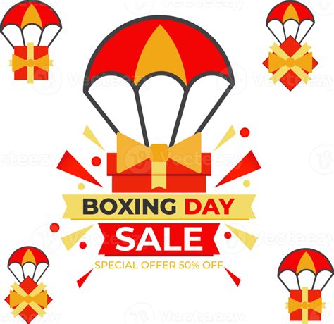 boxing day sale illustration 15698385 PNG