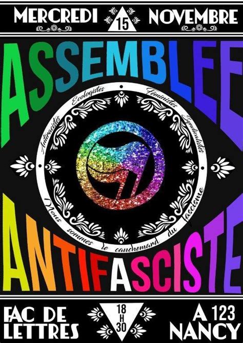 Assembl E Antifasciste De Novembre Manif Est