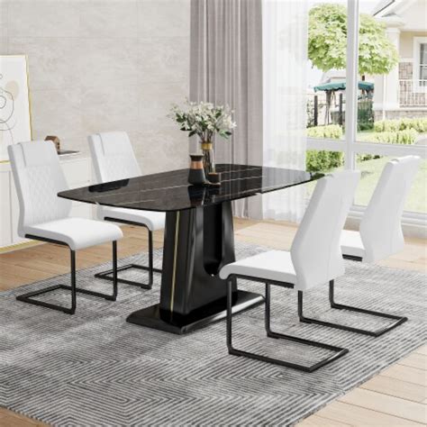 Simplie Fun Ultra Modern Dining Table Versatile Elegance For Your