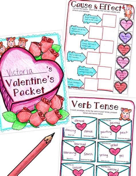 Valentines Packet 2nd The Classroom Key