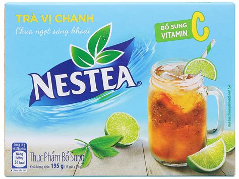 Trà vị chanh Nestea hộp 252g giá tốt tại Bách hoá XANH