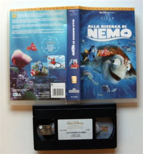 VHS ALLA RICERCA Di Nemo Walt Disney 1 Ed Noleggio Aprile 2004