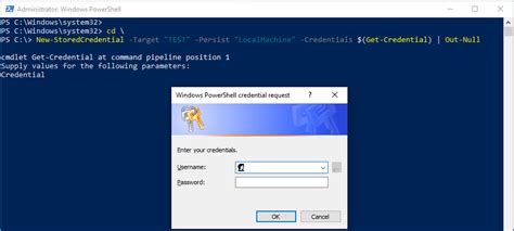 Powershell Credential Handling Polar Clouds