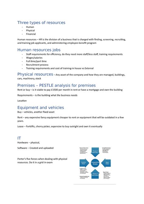 Learning Aim E BTEC Business Unit 7 Business Decision Making Notes