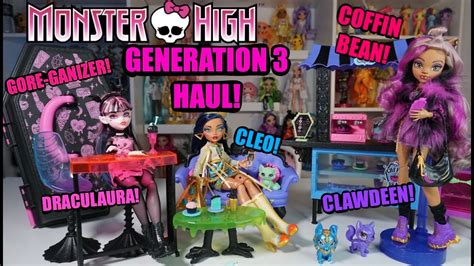 Monster High G Haul Draculaura S Gore Ganizer Coffin Bean Play Set