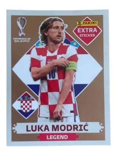 Figurinha Extra Luka Modric Bronze Copa 2022 Rara Legend Parcelamento