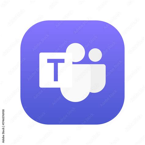 High resolution Microsoft Teams logo icon transparent png. Microsoft