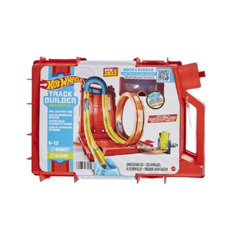 Pista Hot Wheels Track Builder Acrobacia Radical HDX Novo GAMES ELETRONICOS