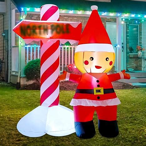 Amazon COMIN 5 2FT Christmas Inflatables Outdoor Decorations