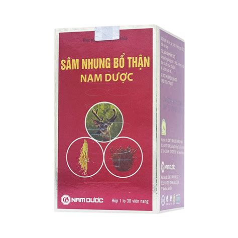 Thuốc Bổ Thận Nam Dược Giải Pháp Tự Nhiên Cho Sức Khỏe Nam Giới