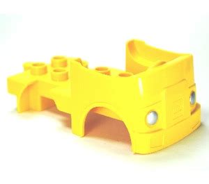 Duplo Fire Truck Chassis With Yellow Headlights 12123 95875 Brick