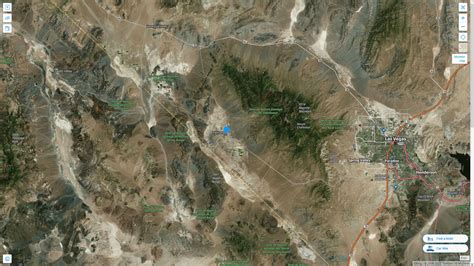 Pahrump, Nevada Map