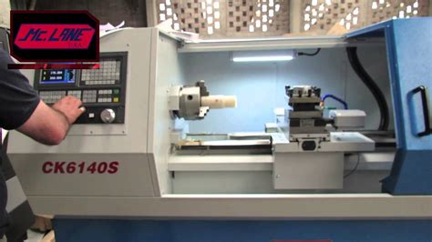 Torno Cnc Ck S Mclane Youtube