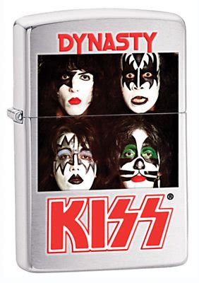 Zippo Zapalniczka Kiss Dynasty Brushed Chrome Zippo Sport Sklep