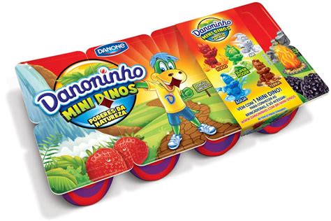 Danoninho cria promoção Mini Dinos nas embalagens EmbalagemMarca