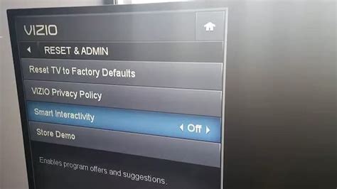 How To Reset To Factory Settings Vizio