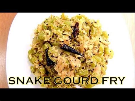 SNAKE GOURD FRY Chichinga Bhaja RecipeHotSpot