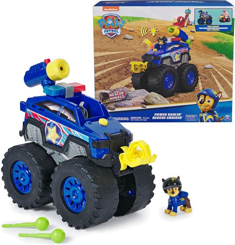 Amazon Paw Patrol Rescue Wheels Chases Power Haulin Cruiser