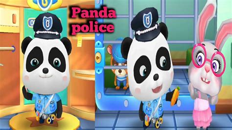 Baby Panda Police Catches Thief Baby Panda Kiki Police Officer