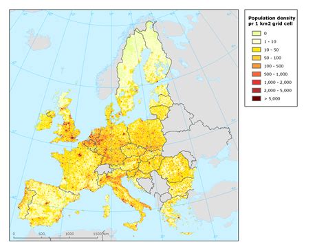 Europe Population Heat Map | Sexiz Pix