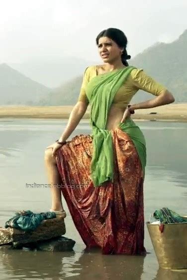 Samantha Tollywood Rangasthalam S Hot Half Saree Pics Starcelebblog