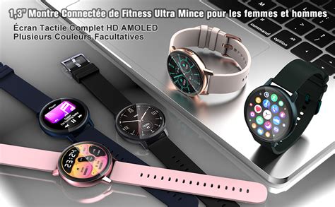 Montre Connectée Homme avec Appel Bluetooth et SMS 1 3 HD Tactile