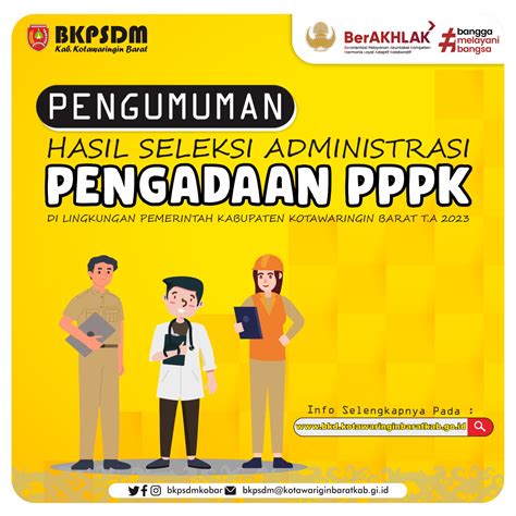 Pengumuman Hasil Seleksi Administrasi Pengadaan Pppk Di Lingkungan