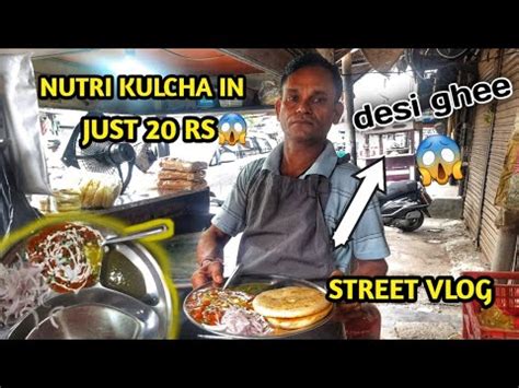 Hardworking Uncle Selling Nutri Kulcha Rs Ludhiana Street Food