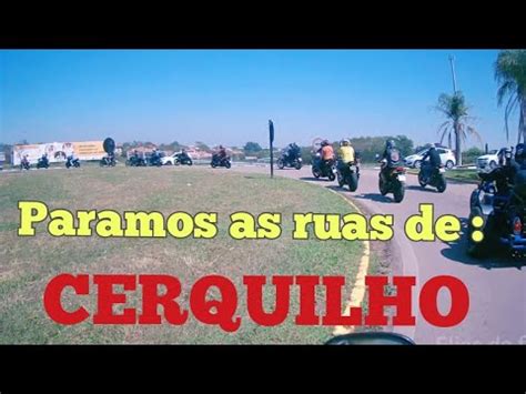 Motor Fest Cerquilho Sp Passeio Motocicl Stico Youtube