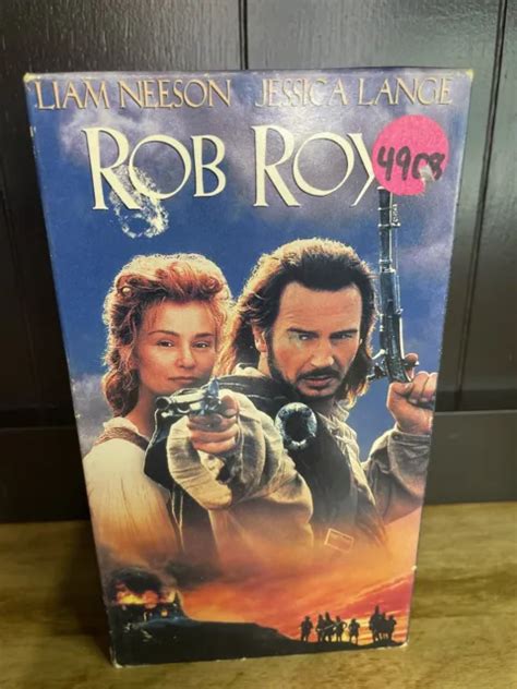 Rob Roy Vhs Liam Neeson Jessica Lange Mgm Release