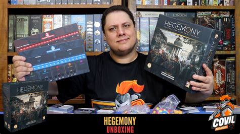 O Que Tem Na Caixa Unboxing Hegemony Covil Dos Jogos