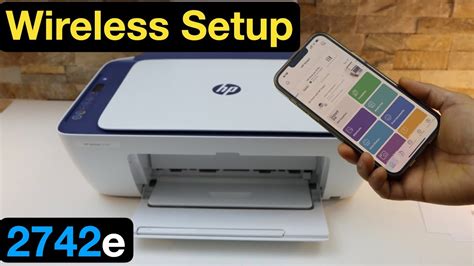 HP DeskJet 2742e Wireless Setup YouTube