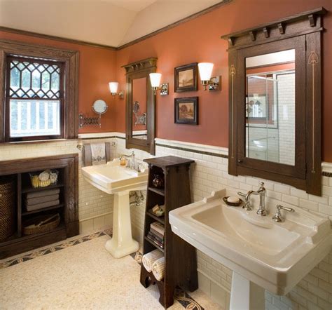 Trendy And Fabulous Craftsman Bathroom Designs Interior Vogue