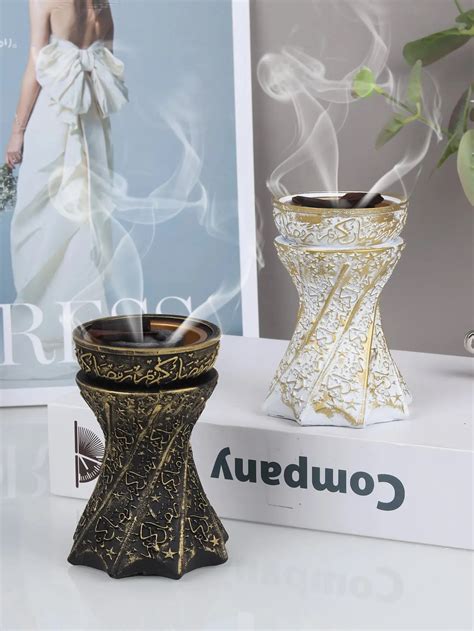 1pc Arabic Style Incense Burner Home Decoration Incense Burner Resin