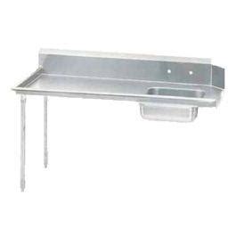 Advance Tabco Dts S L Straight Soil Dishtable Attaches To Left Of