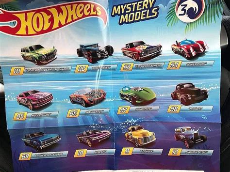 Hot Wheels Mystery Models Series MUSCLE TONE Hobbies Toys
