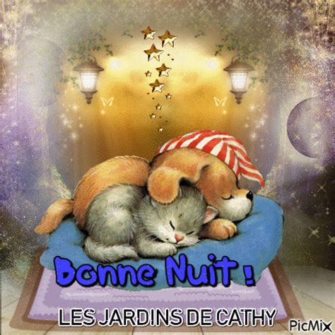 Bonne nuit - GIF animé gratuit - PicMix