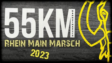 Mammutmarsch Rhein Main 2023 YouTube