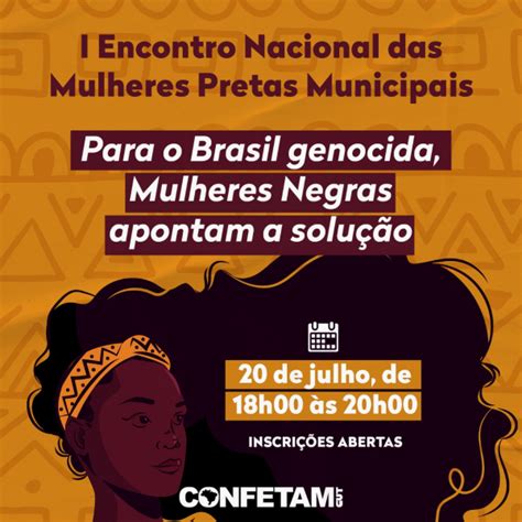 I Encontro Nacional Das Mulheres Pretas Municipais