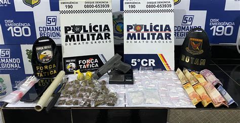 Integrante De Organiza O Criminosa Preso Em Flagrante Pela Pm