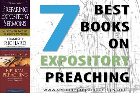 7 Best Books on Expository Preaching | Sermon Preparation Tips