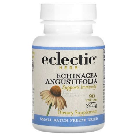 Eclectic Herb Echinacea Angustifolia 325 Mg 90 Veg Caps 90 Count