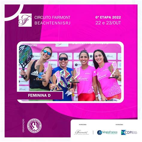 Etapa Do Circuito Fairmont Beach Tennis Rj E Out