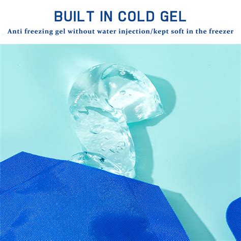 Gel Pack Cold Hot Compress Reusable Wearable Ice Pack For Muscle Strain Sprain Injury