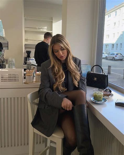 PAULINA KURKA On Instagram Life Is Better With Matcha Hot Outfits Nylons And Pantyhose