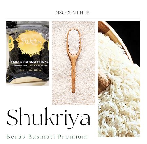 Beras Basmati Shukriya Beras Basmati Shukriya 1121 Repaeck 1kg