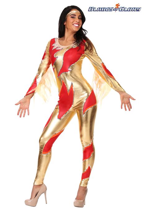 Blades of Glory Women's Fire Jumpsuit Costume | Funny Movie Costumes ...