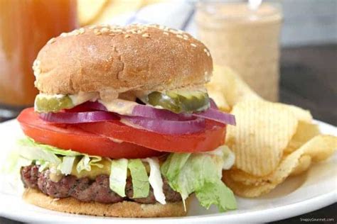 Killer Burger Recipe All American Burger Snappy Gourmet