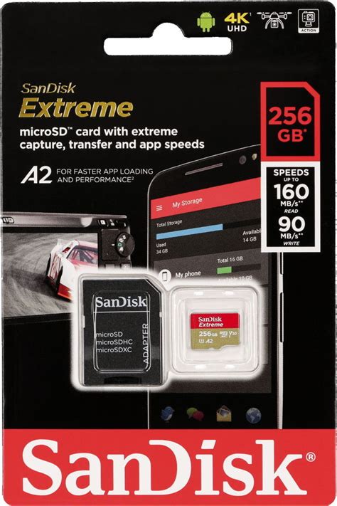 Sandisk Micro Sdxc Karte Gb Speicherkarte Extreme Uhs I U K Mb